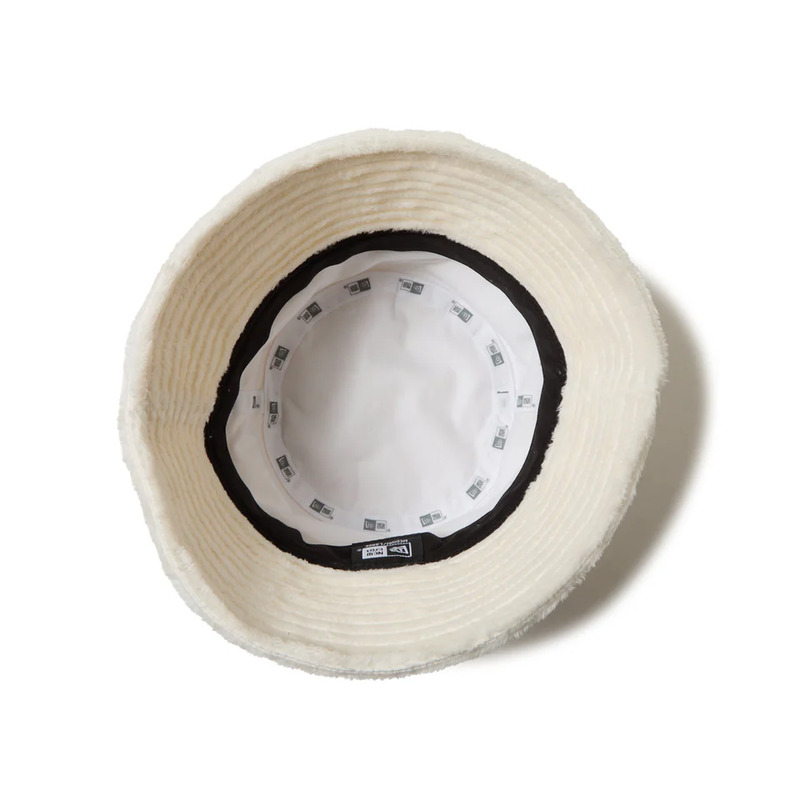 BUCKET SB MCR FUR RHINESTONE -IVORY-