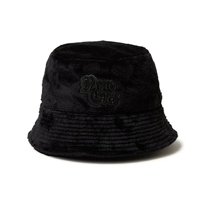 BUCKET SB MCR FUR RHINESTONE -BLACK-