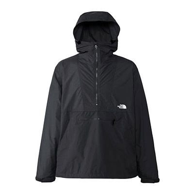 COMPACT ANORAK -BLACK-