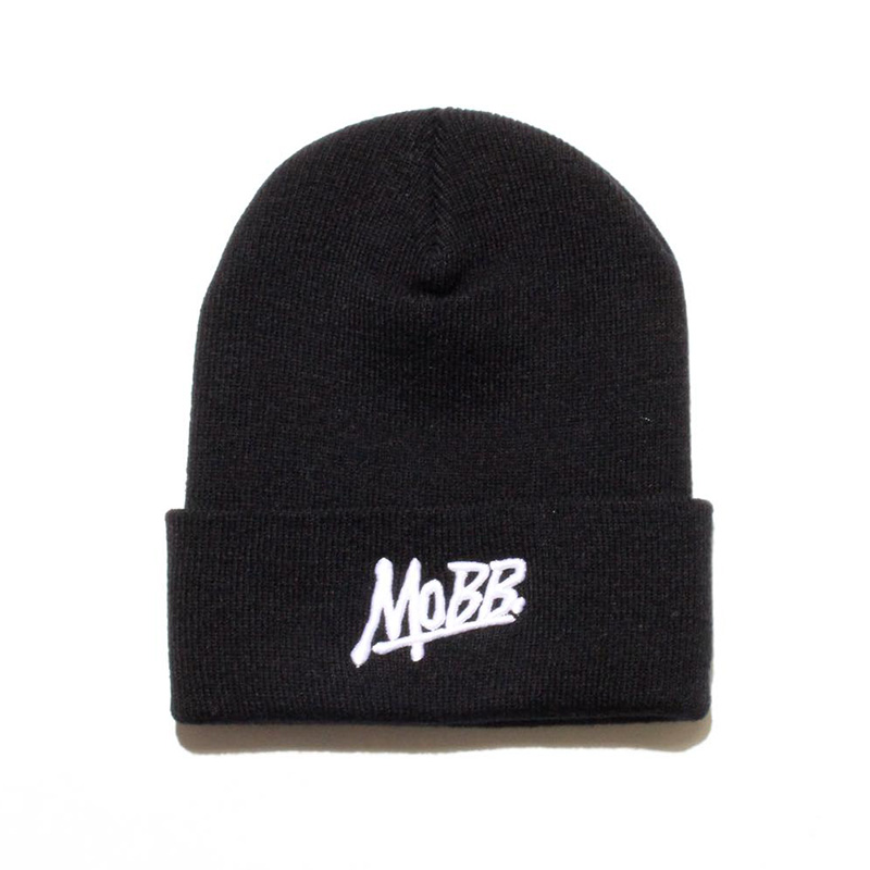 OG 3D LOGO BEANIE -BLACK-