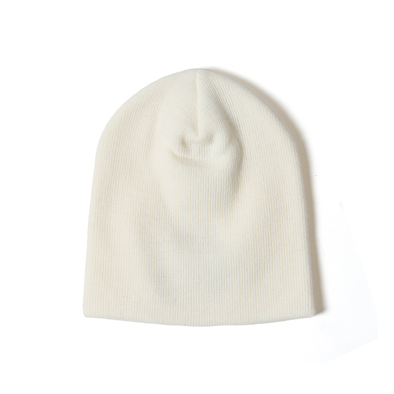 CROSS BEANIE -WHITE-