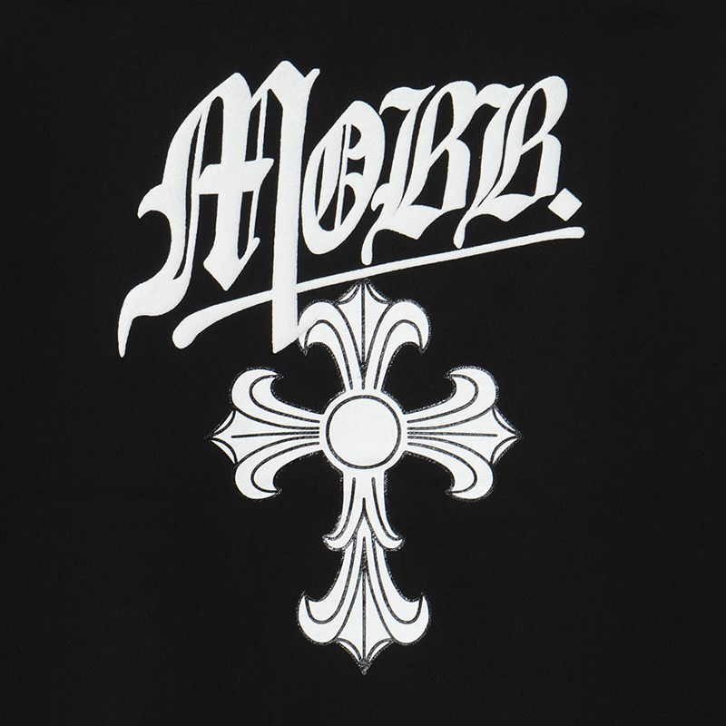 CROSS HOODIE -BLACK- (KIDS)