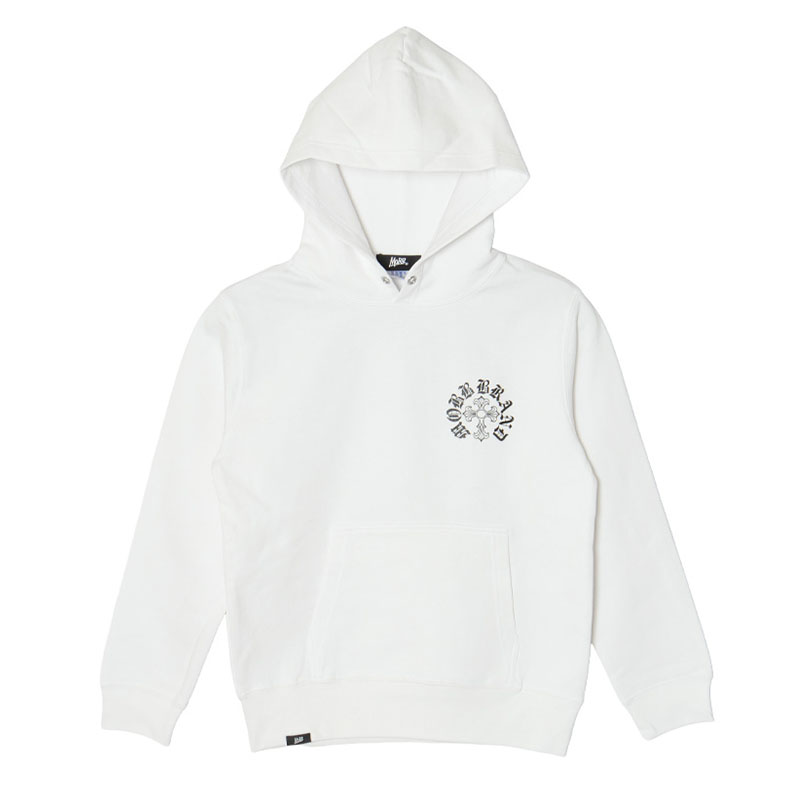 CROSS HOODIE -WHITE- (KIDS)