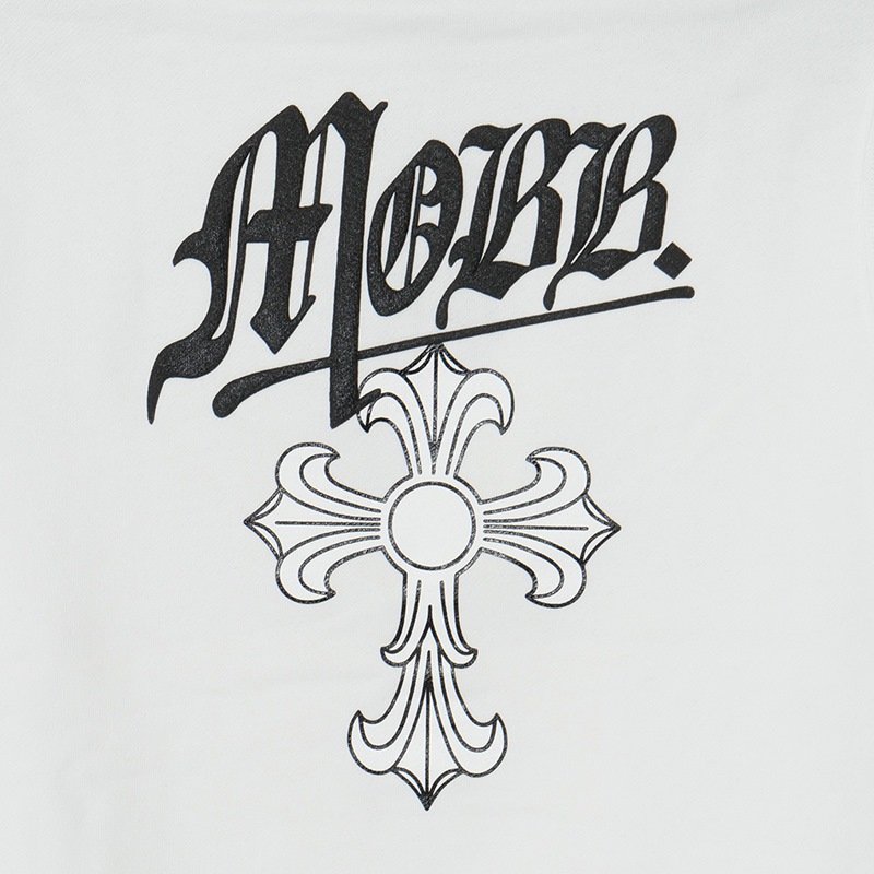 CROSS HOODIE -WHITE- (KIDS)