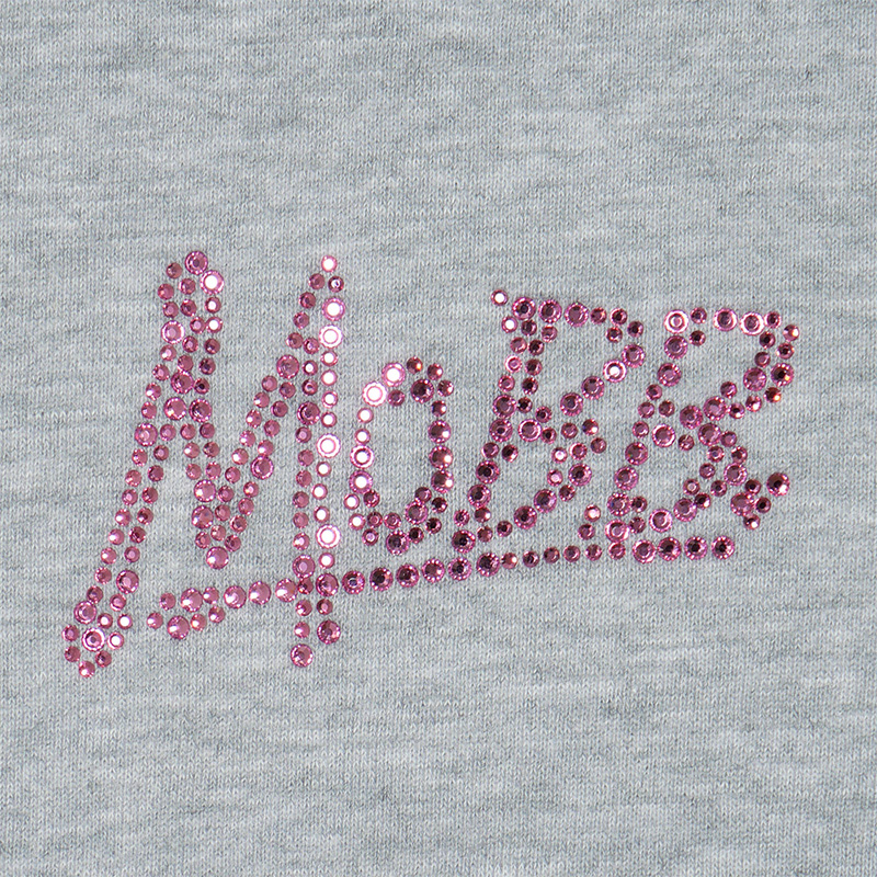 OG RHINESTONE CREW SWEAT -GREY- (KIDS)