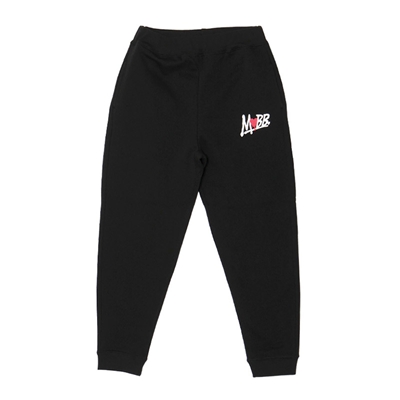 HEART DRIP SWEAT PANTS -BLACK- (KIDS)