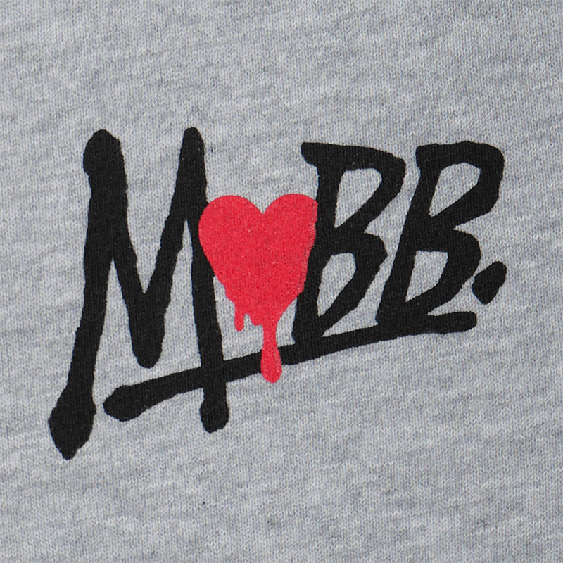 HEART DRIP SWEAT PANTS -GREY- (KIDS)