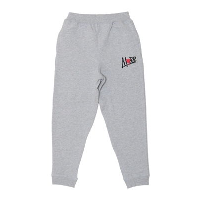 HEART DRIP SWEAT PANTS -GREY- (KIDS)