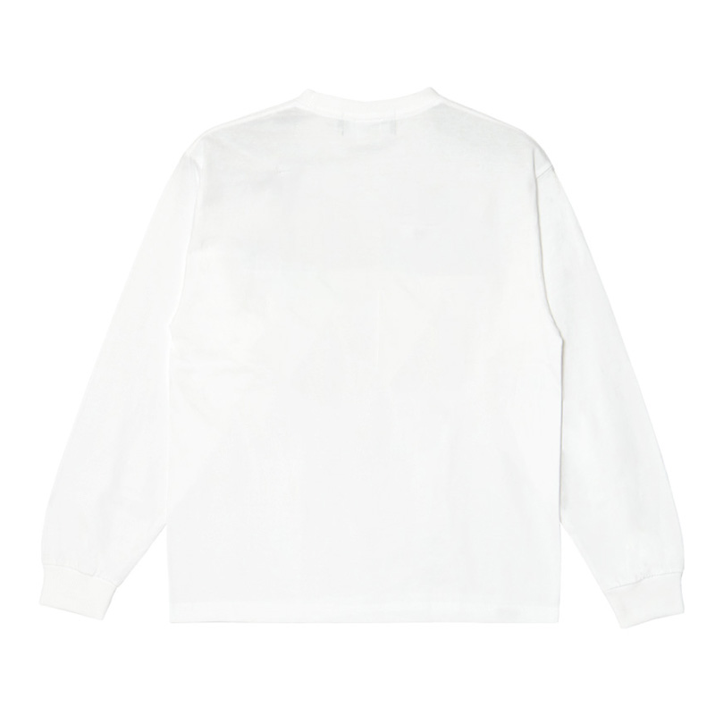 (P)OG L/S T-SHIRT -WHITE-