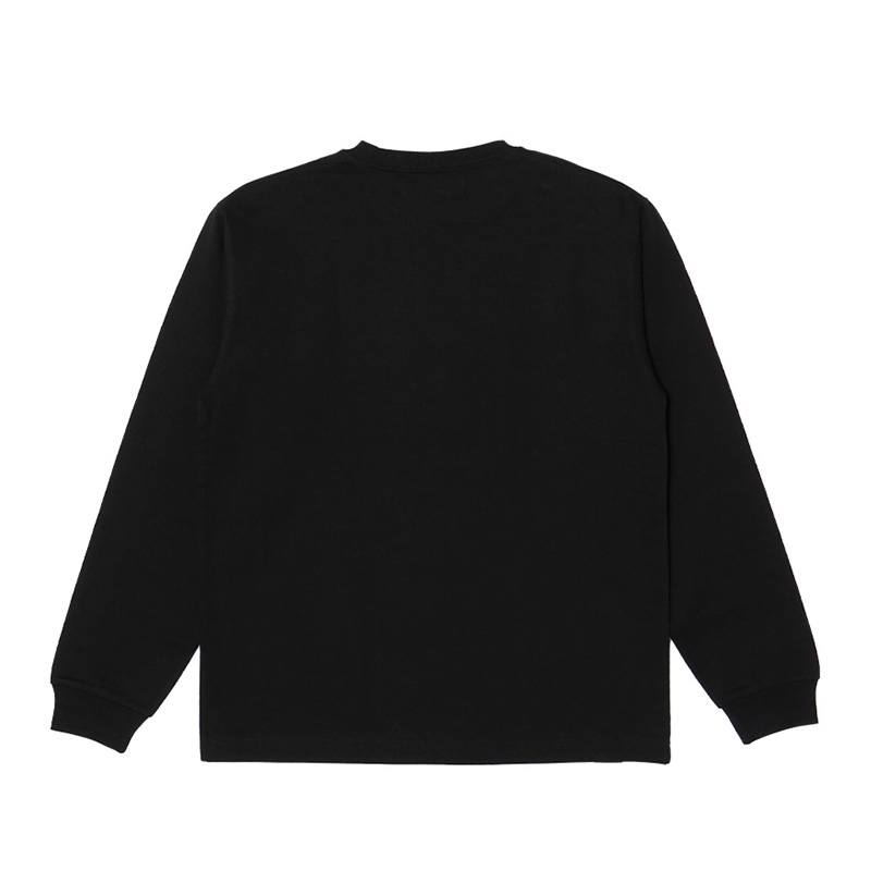 (P)MAGNUM WEIGHT OG BIG L/S T-SHIRT -BLACK-