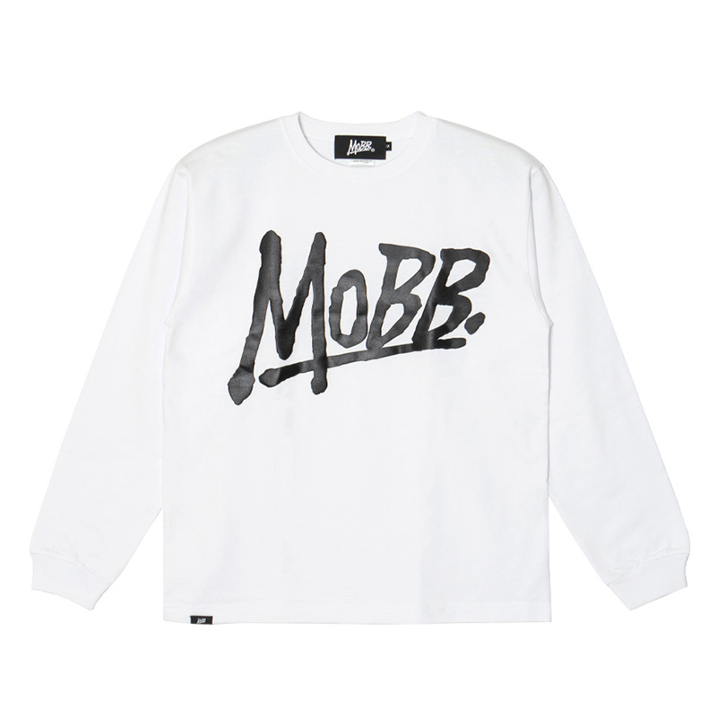 (P)MAGNUM WEIGHT OG BIG L/S T-SHIRT -WHITE-