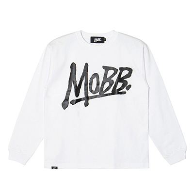 (P)MAGNUM WEIGHT OG BIG L/S T-SHIRT -WHITE-(L)