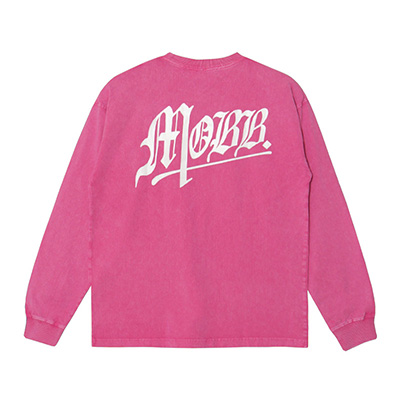 OLD OG PIGMENT L/S T-SHIRT -PINK-