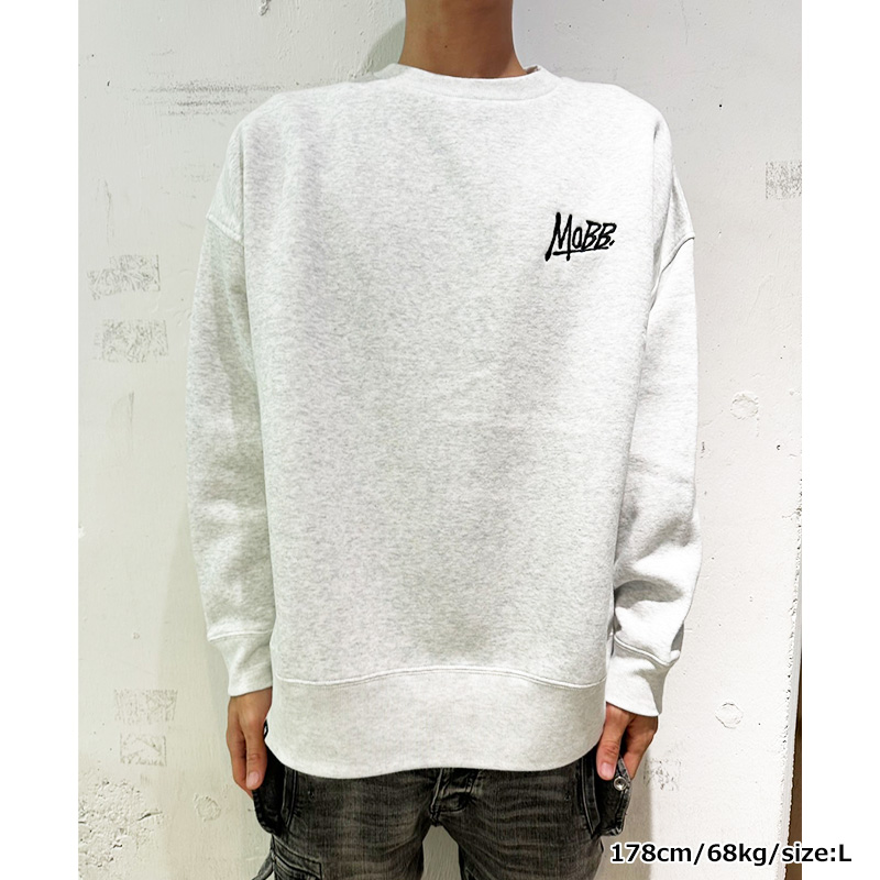 OG BIG CREW SWEAT -GREY-