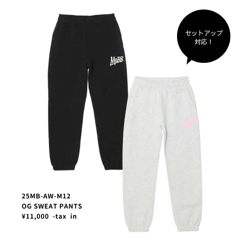 OG CREW SWEAT -BLACK-