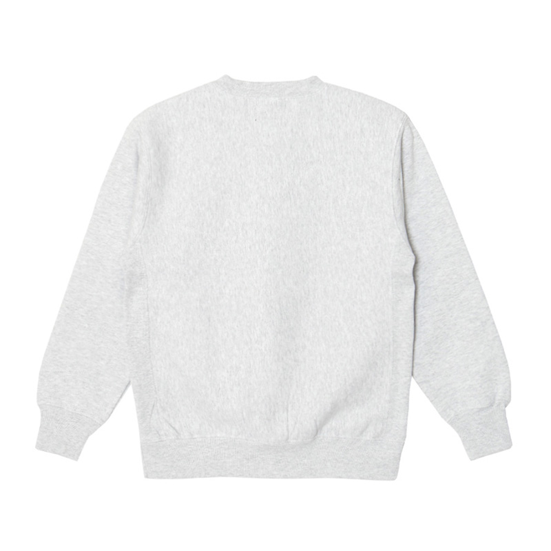 OG RHINESTONE CREW SWEAT -GREY-