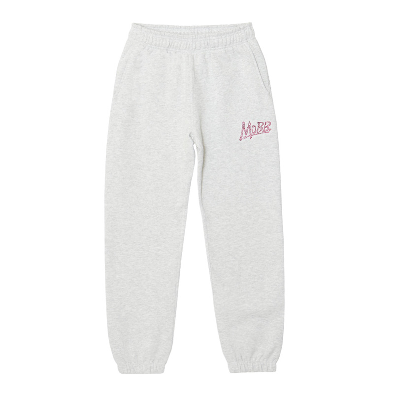 OG RHINESTONE SWEAT PANTS -GREY-