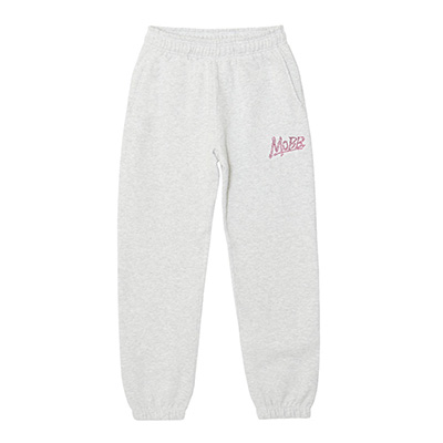 OG RHINESTONE SWEAT PANTS -GREY-