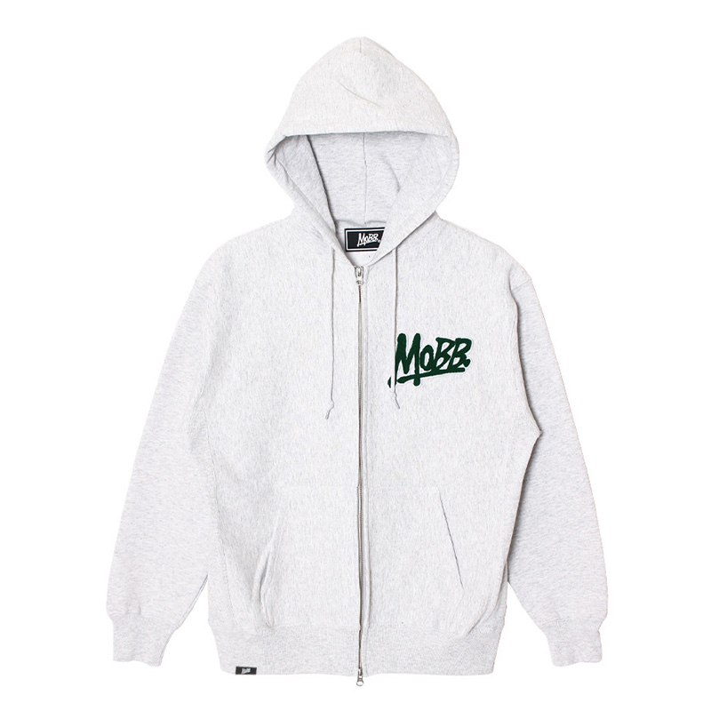 OG WAPPEN ZIP HOODIE -GREY-
