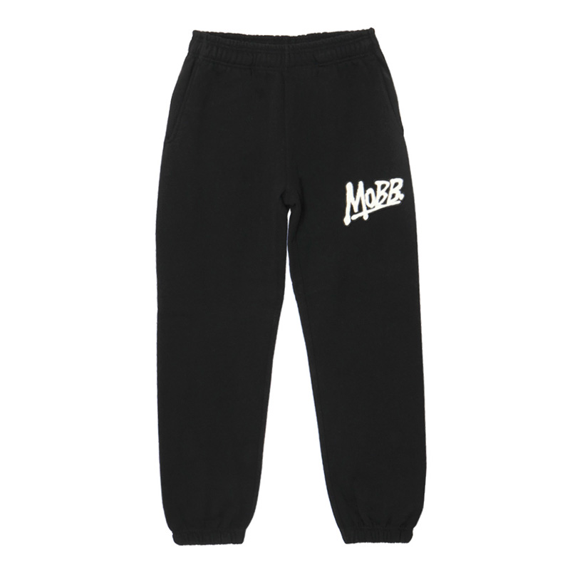 OG WAPPEN SWEAT PANTS -BLACK-