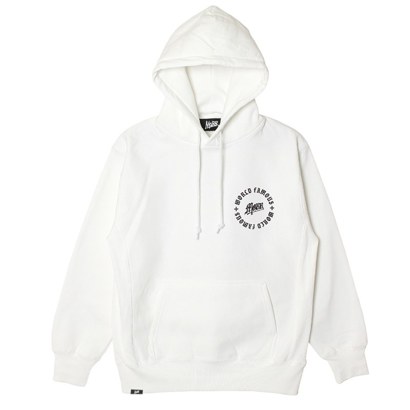 OLD OG CIRCLE HOODIE -WHITE-