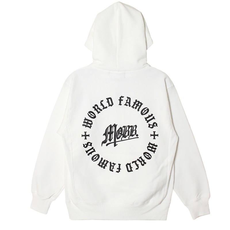 OLD OG CIRCLE HOODIE -WHITE-