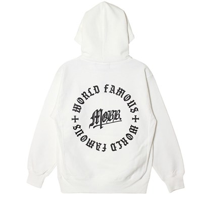 OLD OG CIRCLE HOODIE -WHITE-