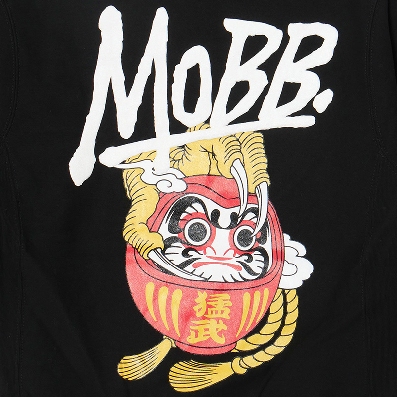 DARUMA HOODIE -BLACK-