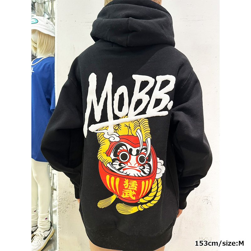 DARUMA HOODIE -BLACK-