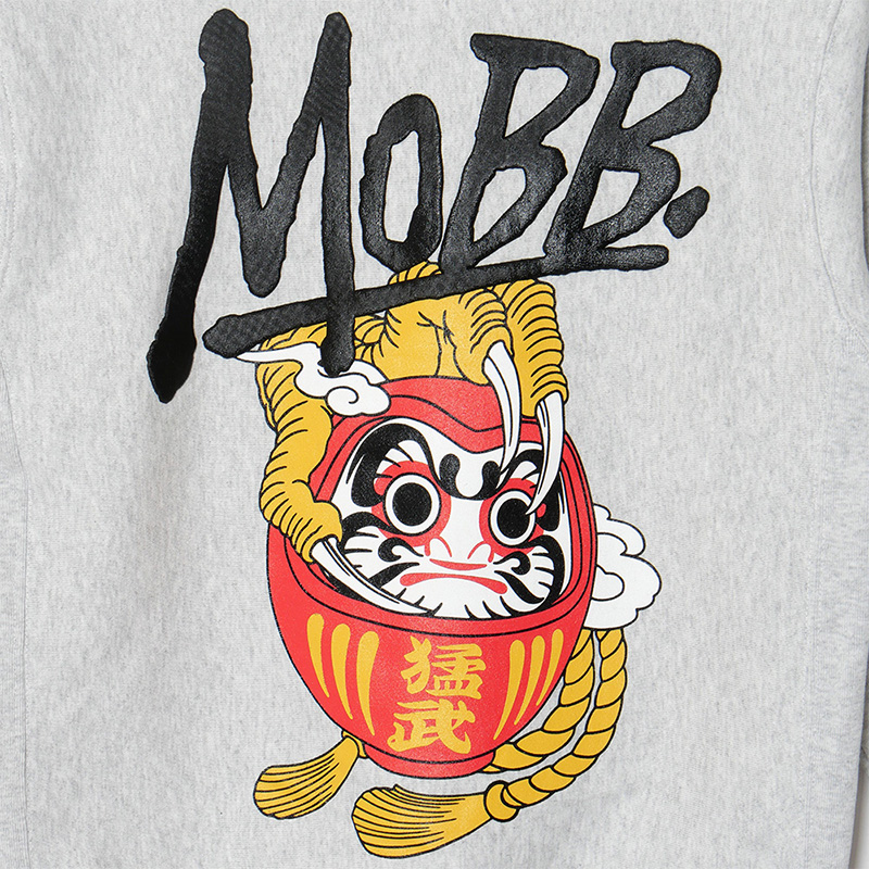 DARUMA HOODIE -GREY-