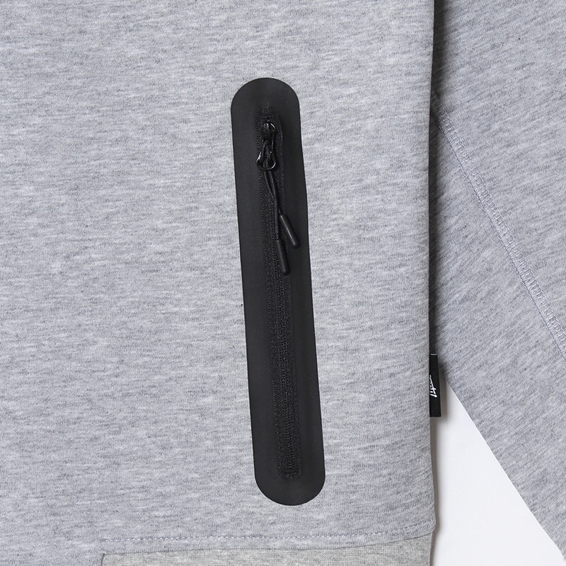 TECH SWEAT ZIP HOODY -GREY-