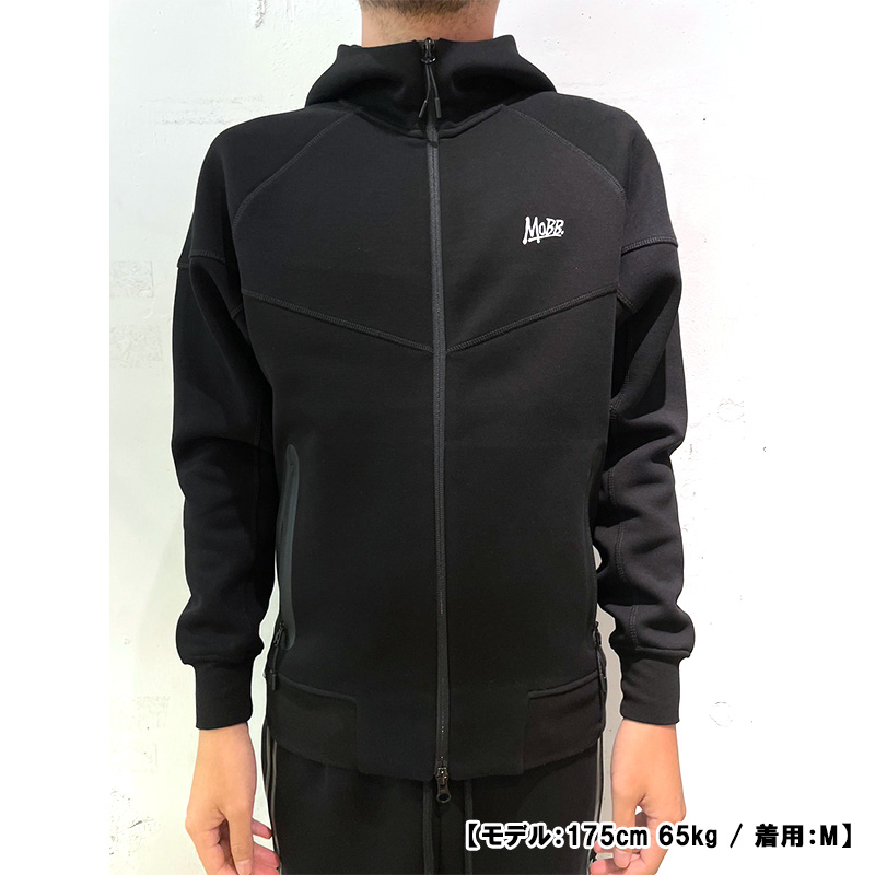 TECH SWEAT ZIP HOODY -GREY-