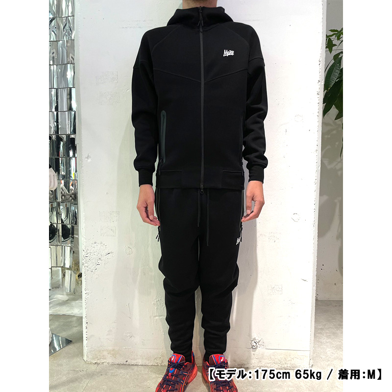 TECH SWEAT ZIP HOODY -GREY-