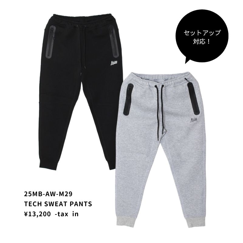 TECH SWEAT ZIP HOODY -GREY-