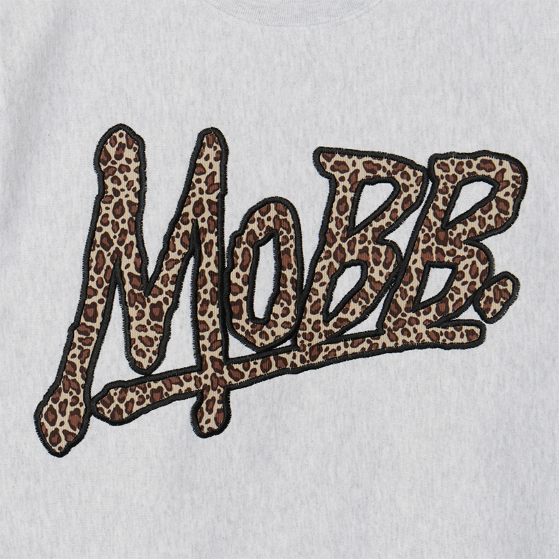 OG LEOPARD WAPPEN CREW SWEAT -GREY