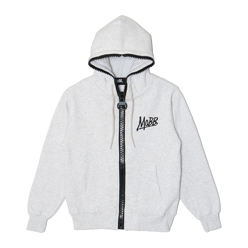 OG BIG ZIP HOODIE -GREY-