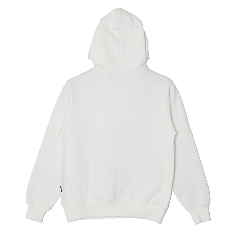 OG STONE ZIP HOODIE -WHITE-