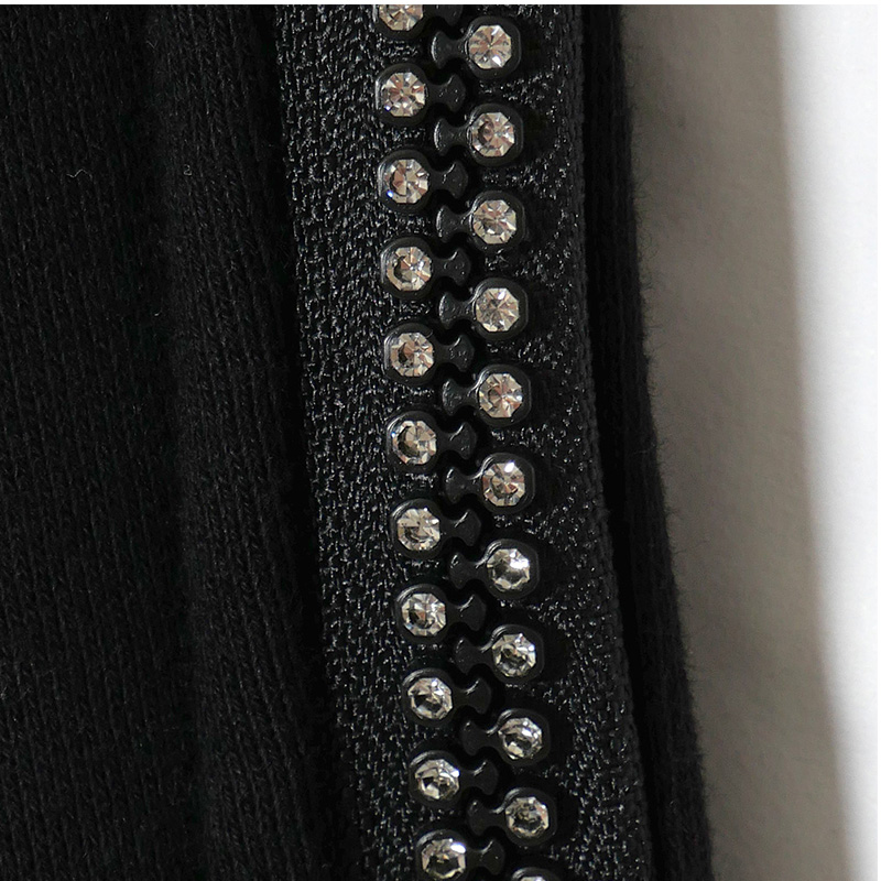 OG STONE ZIP PANTS -BLACK-