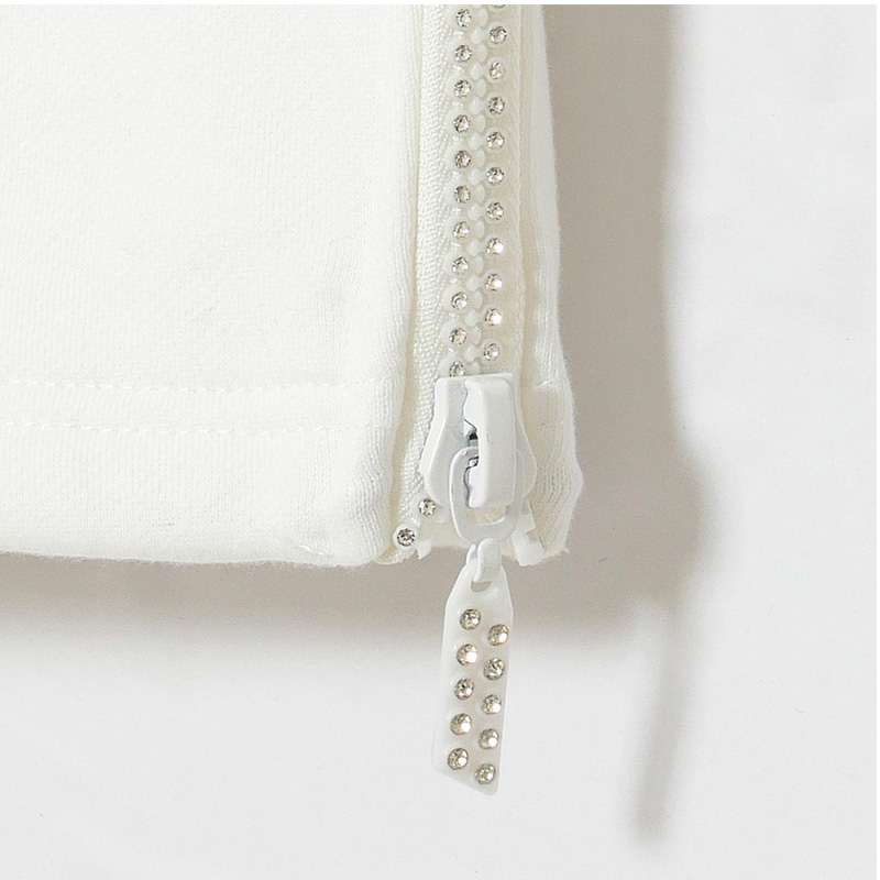 OG STONE ZIP PANTS -WHITE-