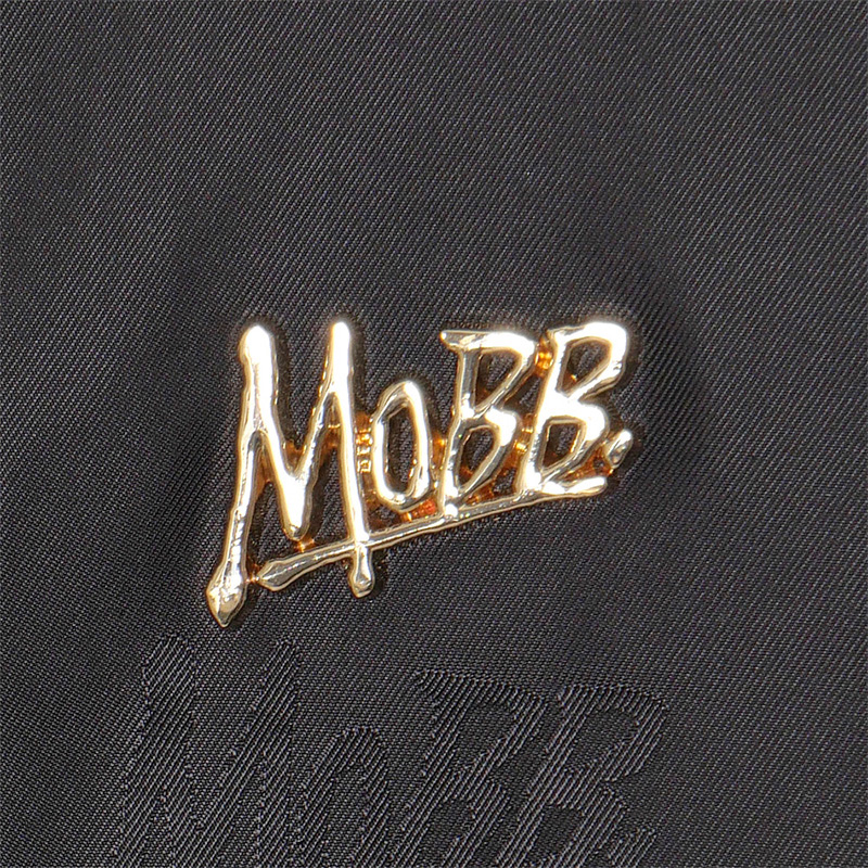 OG JACQUARD NYLON JACKET -BLACK-