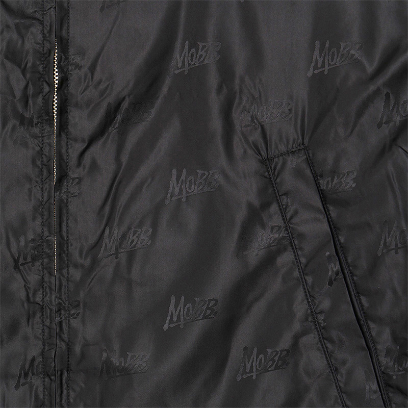 OG JACQUARD NYLON JACKET -BLACK-
