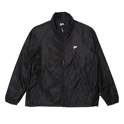 OG JACQUARD NYLON JACKET -BLACK-