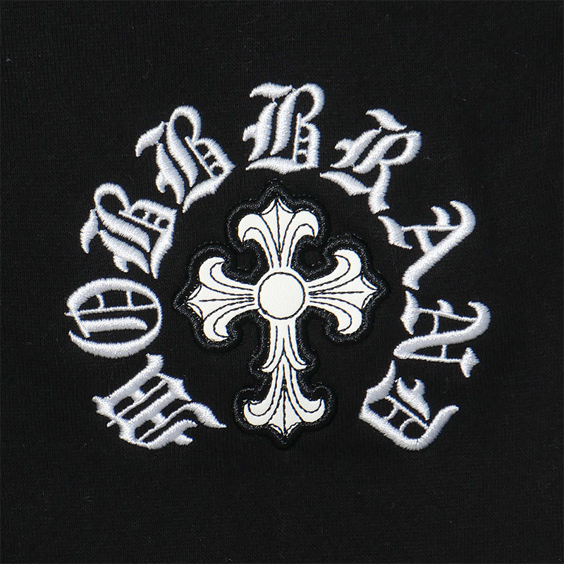CROSS SWEAT PANTS -BLACK-
