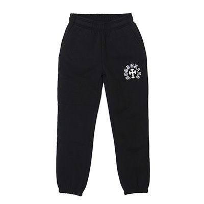 CROSS SWEAT PANTS -BLACK-