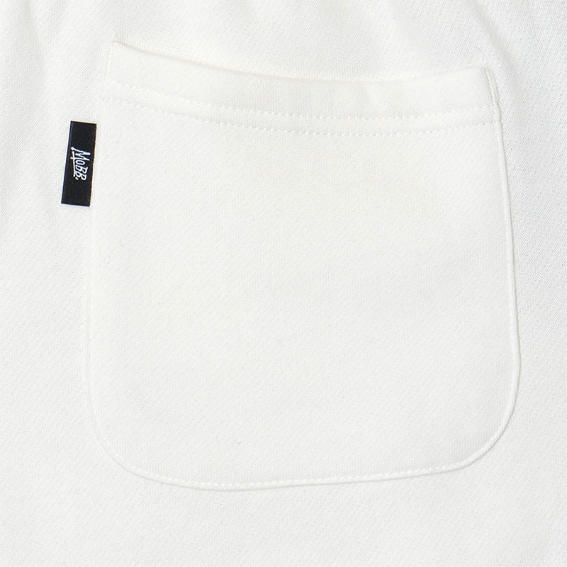 CROSS SWEAT PANTS -WHITE-