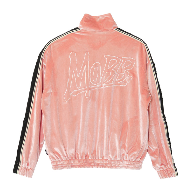 VELOR TRACK JACKET -PINK-