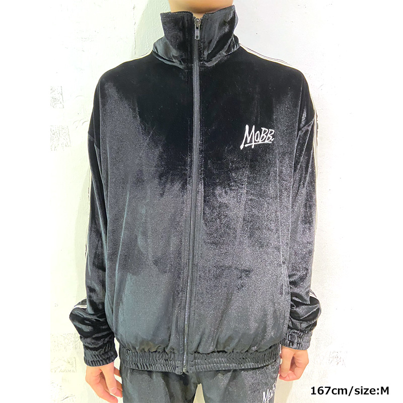 VELOR TRACK JACKET -PINK-