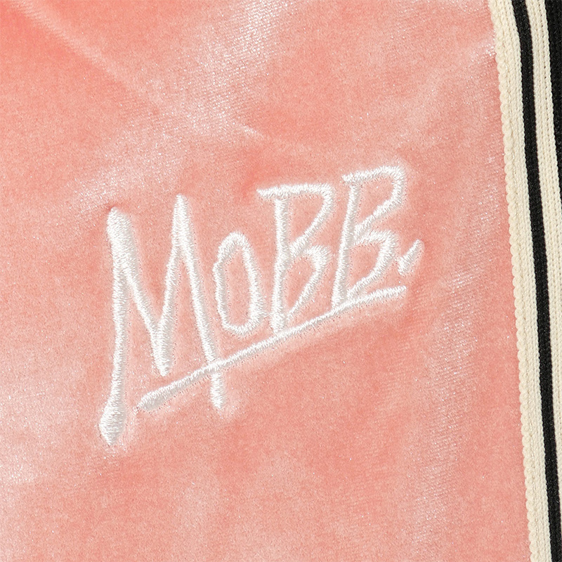 VELOR TRACK PANTS -PINK-