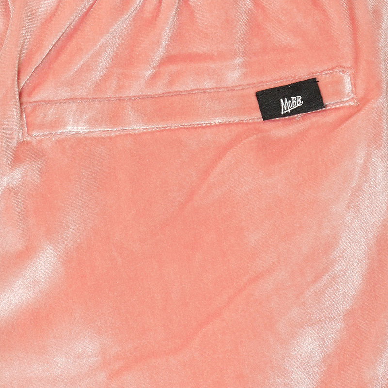 VELOR TRACK PANTS -PINK-