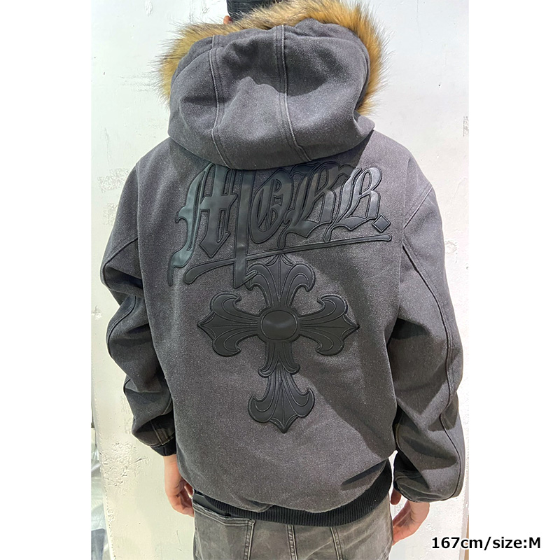 CROSS PIGMENT ACTIVE JACKET -BLACK-